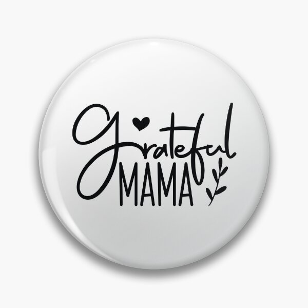 Item preview, Grateful Mama - Cute Mothers Day Retro Vintage Floral Aesthetic Mom Mommy Wife Family Grandma Gift designed and sold by FuzionRaptor.