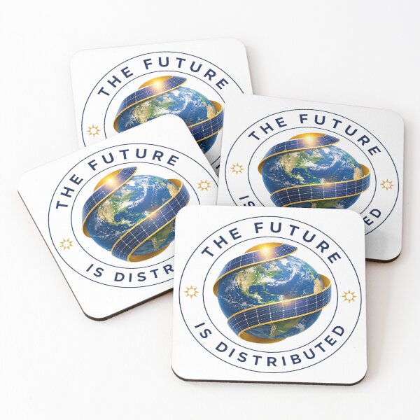 Item preview, The Future is Distributed designed and sold by FiberatWorkTechs.