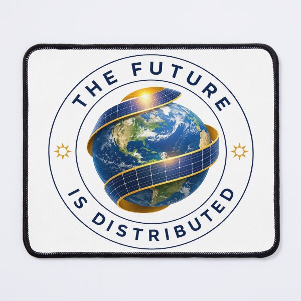 Item preview, The Future is Distributed designed and sold by FiberatWorkTechs.