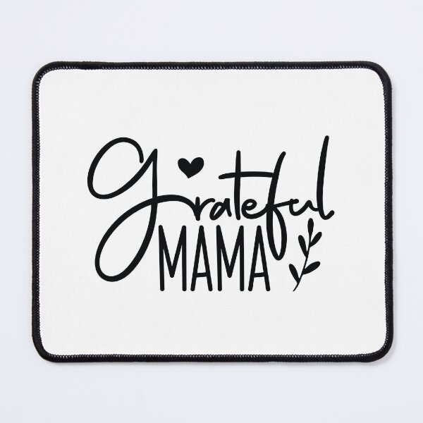 Item preview, Grateful Mama - Cute Mothers Day Retro Vintage Floral Aesthetic Mom Mommy Wife Family Grandma Gift designed and sold by FuzionRaptor.