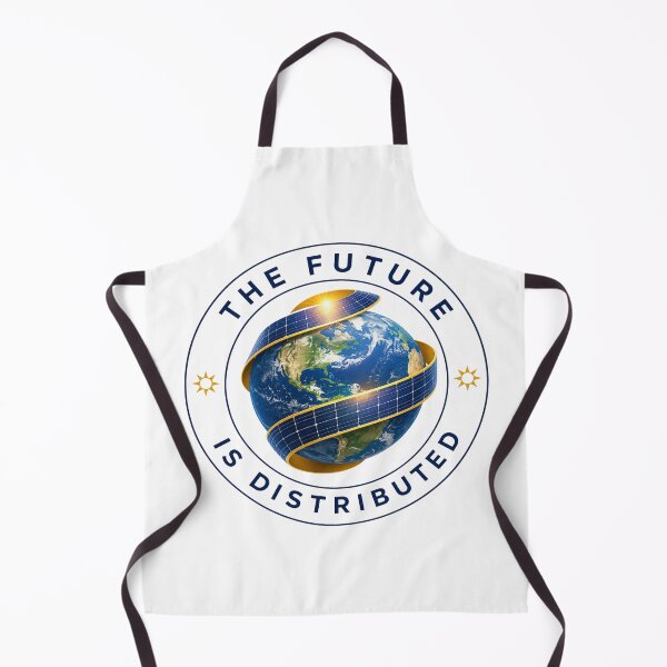 Item preview, The Future is Distributed designed and sold by FiberatWorkTechs.