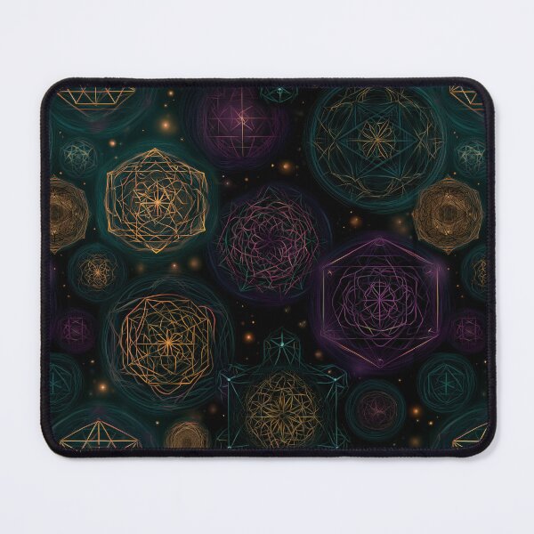 Item preview, Cosmic Pattern: Neon Order designed and sold by ShayaArt.