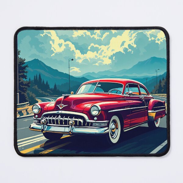 Item preview, Classic American Car Mountain Highway Retro Cruiser designed and sold by RCStoreUy.