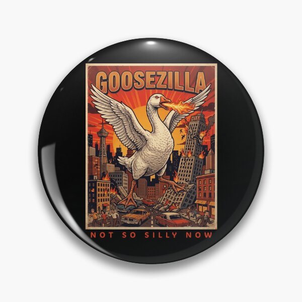 Item preview, Not So Silly Now Goosezilla Giant Fire Breathing Monster designed and sold by d247.