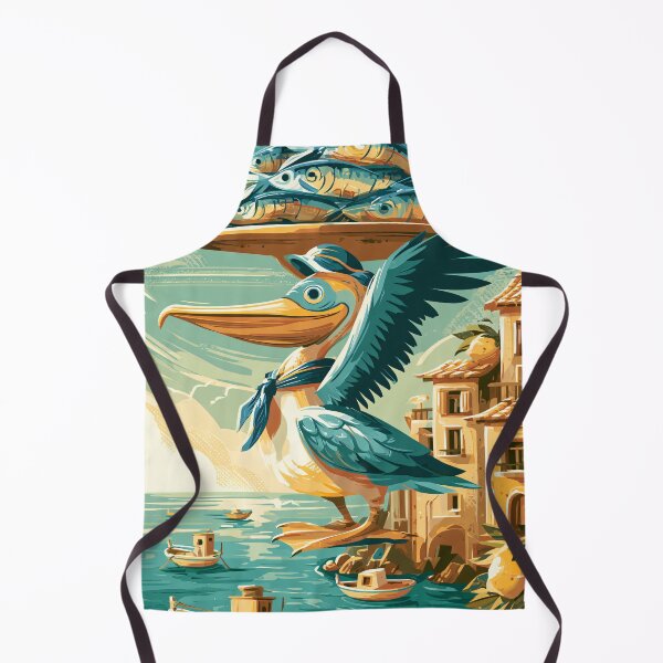 Item preview, Mediterranean Pelican Fish Delivery designed and sold by Turocks.