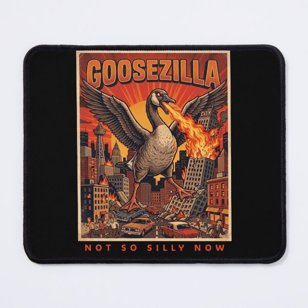 Item preview, Not So Silly Now Goosezilla Kaiju Monster City Rampage designed and sold by d247.