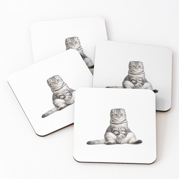 Item preview, Cute shy cat - sad cat designed and sold by t-patterns.
