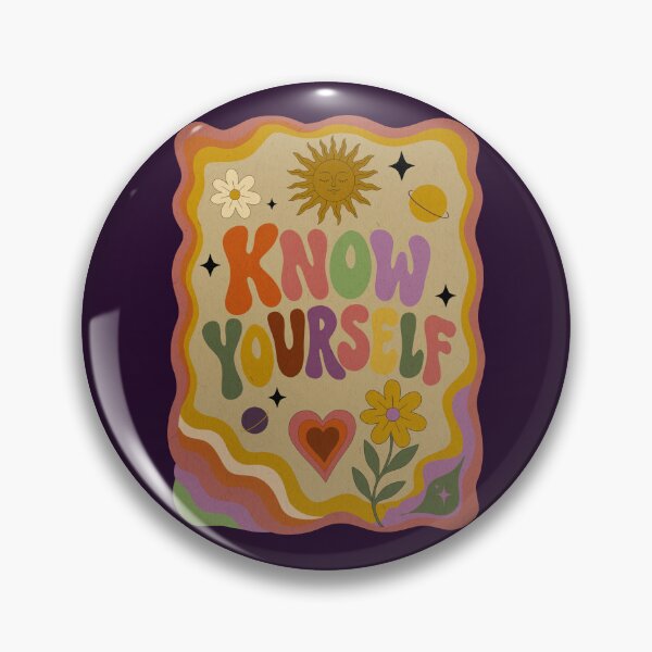 Item preview, Know Yourself Groovy Design designed and sold by ellealsopaints.
