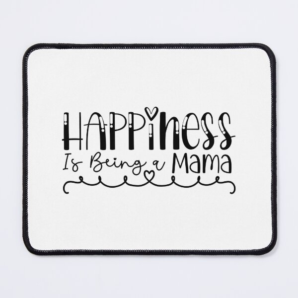 Item preview, Happiness Is Being A Mama - Cute Mothers Day Retro Vintage Floral Aesthetic Mom Mommy Wife Family Grandma Gift designed and sold by FuzionRaptor.