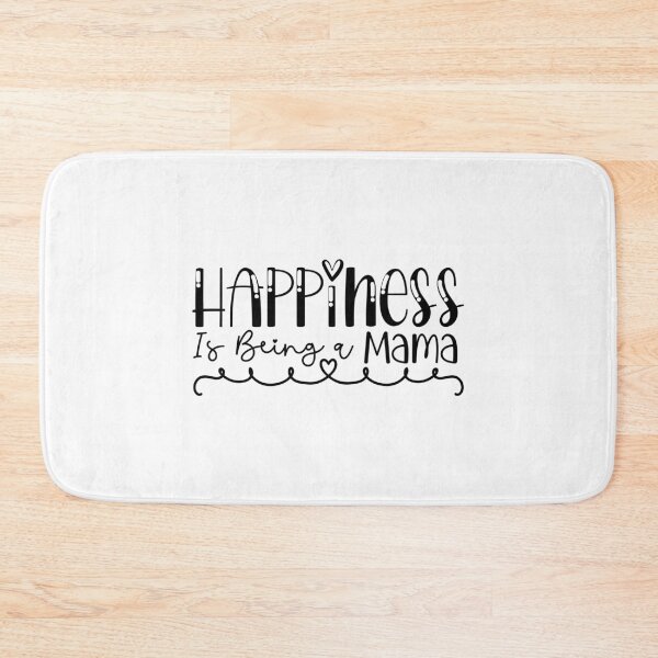 Item preview, Happiness Is Being A Mama - Cute Mothers Day Retro Vintage Floral Aesthetic Mom Mommy Wife Family Grandma Gift designed and sold by FuzionRaptor.