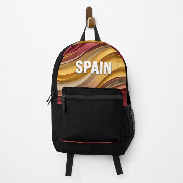Item preview, Spain Football Wave Design | Spanish Soccer Fan Minimal Artwork designed and sold by Adham2001.