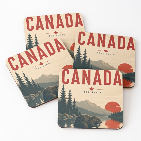 Item preview, Canada Wildlife Poster Series-Beaver designed and sold by greatlakesimage.