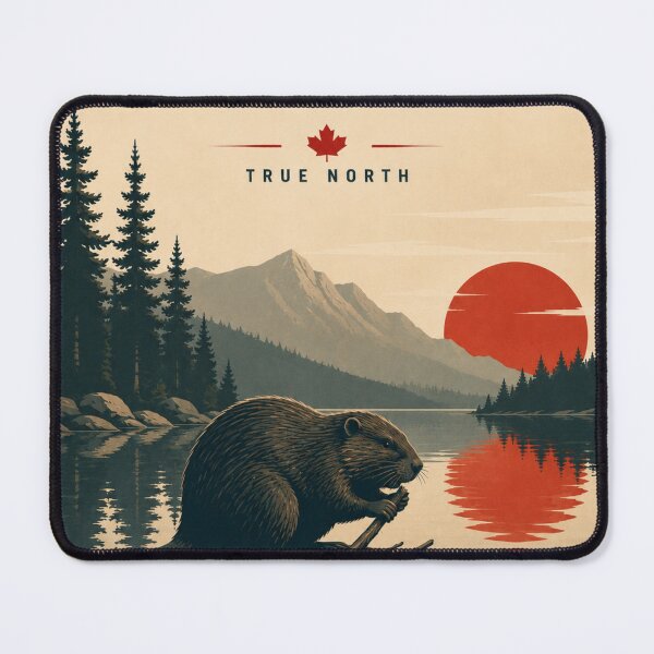 Item preview, Canada Wildlife Poster Series-Beaver designed and sold by greatlakesimage.