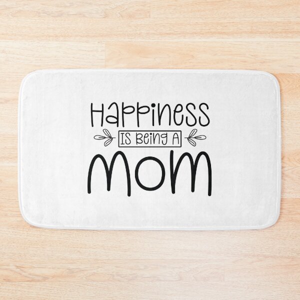 Item preview, Happiness Is Being A Mom - Cute Mothers Day Retro Vintage Floral Aesthetic Mommy Wife Family Grandma Gift designed and sold by FuzionRaptor.