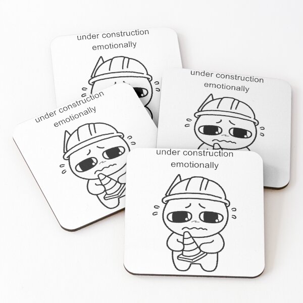 Item preview, Under Construction Emotionally designed and sold by TrendHooper.