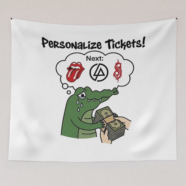Item preview, Personalize your tickets! designed and sold by Frankenrocker.