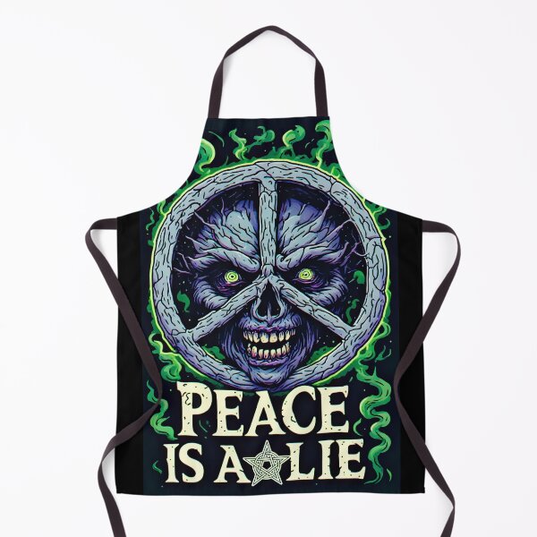 Item preview, Peace Is A Lie Dark Zombie Peace Sign Gothic designed and sold by Neer arts.