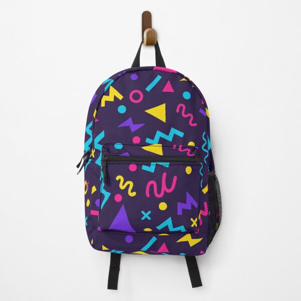 Item preview, 80s Memphis Pattern Backpack designed and sold by CosmicTornado.