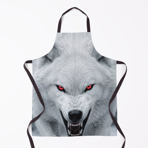 Item preview, White Wolf with Red Eyes designed and sold by VelarisMoon.