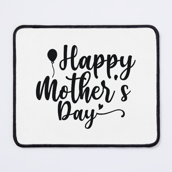 Item preview, Happy Mothers Day - Cute Floral Retro Heart Matching Family Daughter Son Wife Mom Mama Parent Gift Art designed and sold by FuzionRaptor.