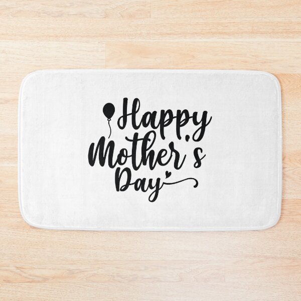 Item preview, Happy Mothers Day - Cute Floral Retro Heart Matching Family Daughter Son Wife Mom Mama Parent Gift Art designed and sold by FuzionRaptor.