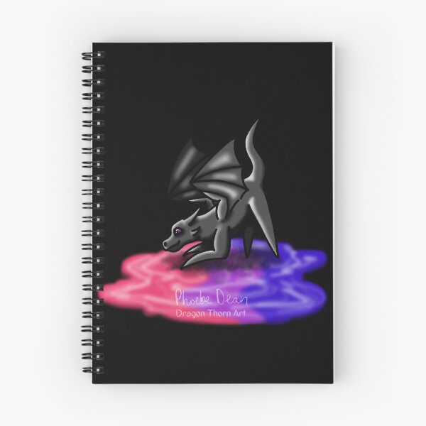 Item preview, Black Bisexual Pride Puddle Dragon designed and sold by dragonthorn-art.