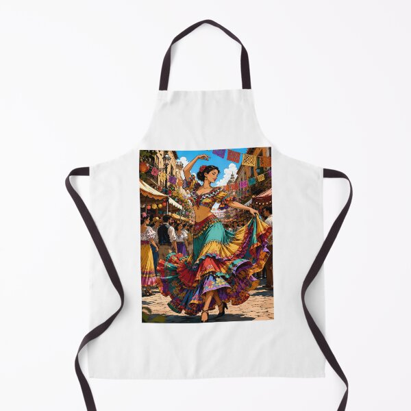 Item preview, Pretty Flamenco Dancer in Famous Festival designed and sold by Pim-Crystal.