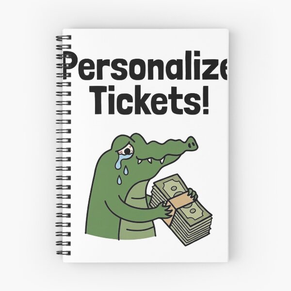 Item preview, Personalize tickets! version 2 designed and sold by Frankenrocker.