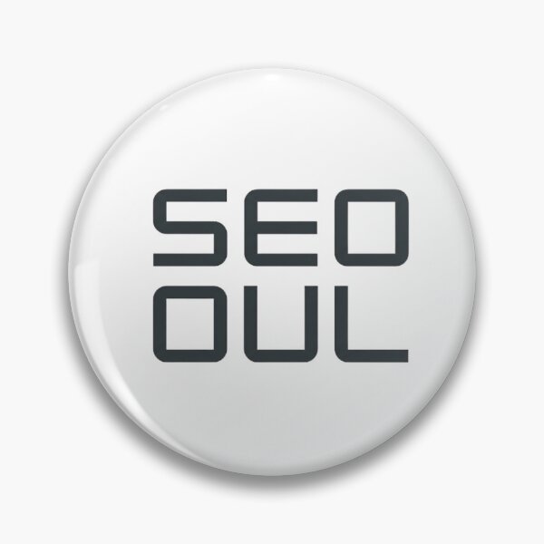 Item preview, Seoul South Korea Minimalist Tech Typography designed and sold by GiggleInkTees.