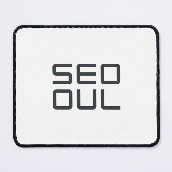 Item preview, Seoul South Korea Minimalist Tech Typography designed and sold by GiggleInkTees.