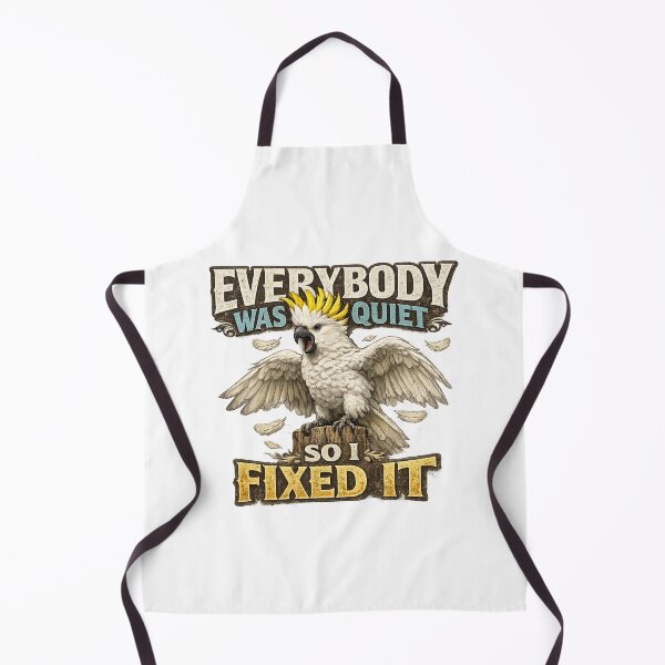 Item preview,  Everybody Was Quiet Cockatoo Humor designed and sold by HippyRikky.