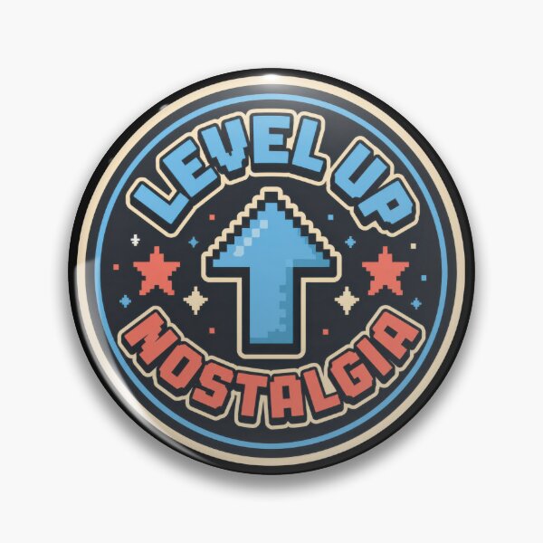 Item preview, Level Up Nostalgia Retro Gaming   designed and sold by Sketchlegacy.