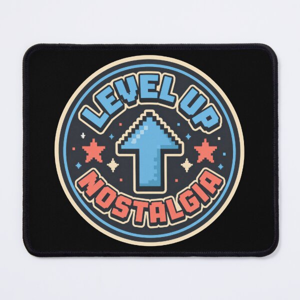 Item preview, Level Up Nostalgia Retro Gaming designed and sold by Sketchlegacy.