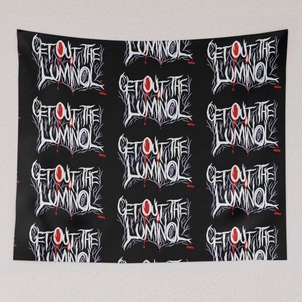 Item preview, Metal "Get Out the Luminol"  designed and sold by crudeart.