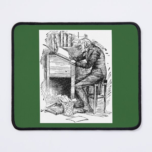 Item preview, Scrooge At His Desk designed and sold by collageDP.
