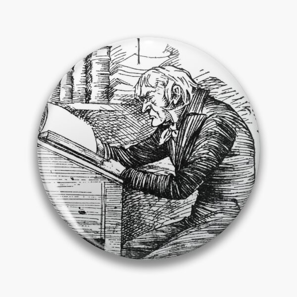 Item preview, Scrooge At His Desk designed and sold by collageDP.