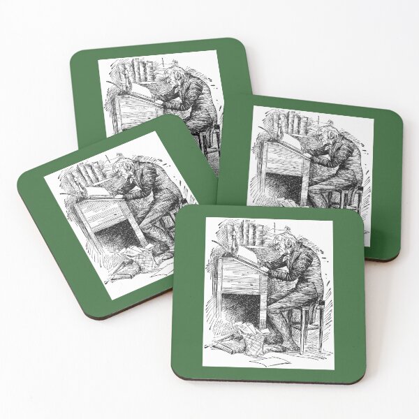 Item preview, Scrooge At His Desk designed and sold by collageDP.