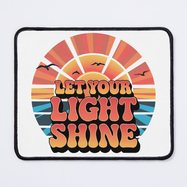 Item preview, Let Your Light Shine Retro Vibe designed and sold by DESIGN BODEGA.