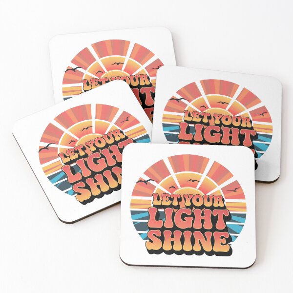 Item preview, Let Your Light Shine Retro Vibe designed and sold by DESIGN BODEGA.