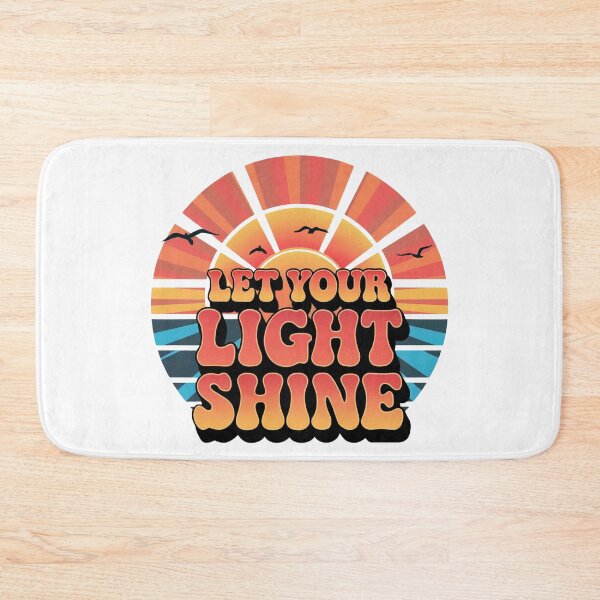 Item preview, Let Your Light Shine Retro Vibe designed and sold by DESIGN BODEGA.