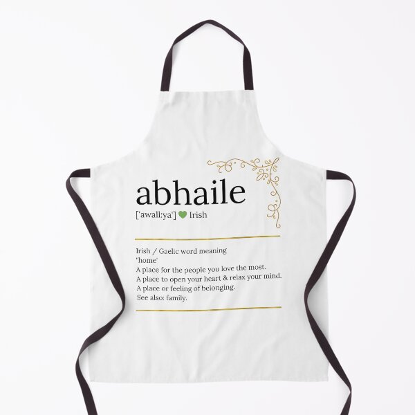 Item preview, Abhaile | Irish Gaelic “Home” Definition | Typography Poster | Ireland Gift designed and sold by heartofireland.