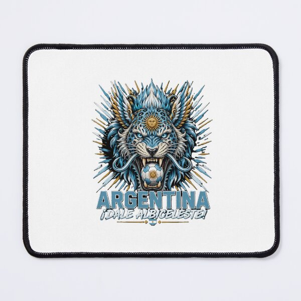 Item preview, Argentina Mythical Jaguar Football Warrior - ¡Dale Albiceleste! Soccer Fan Art Phone Case designed and sold by Adham2001.