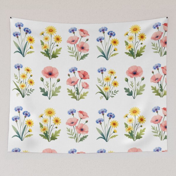Item preview, Summer flowers designed and sold by pantjella.