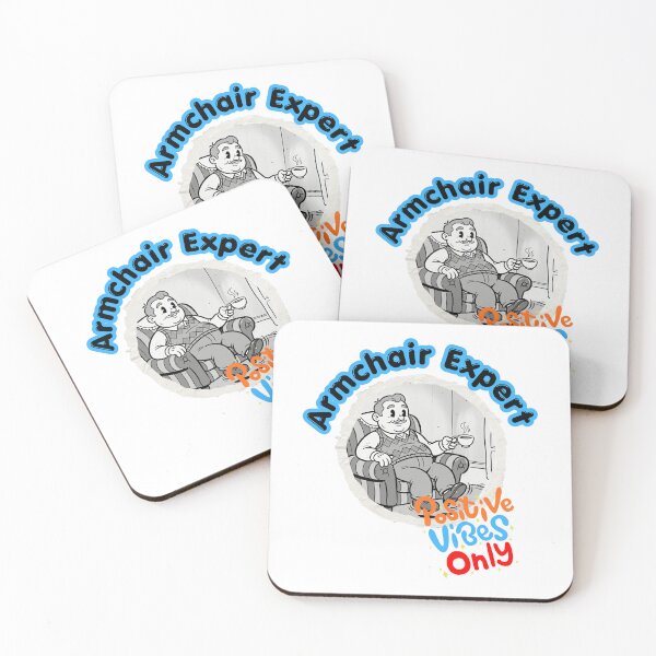 Item preview, Armchair Expert - Positive Vibes Only designed and sold by G2k Freestyle Designs.
