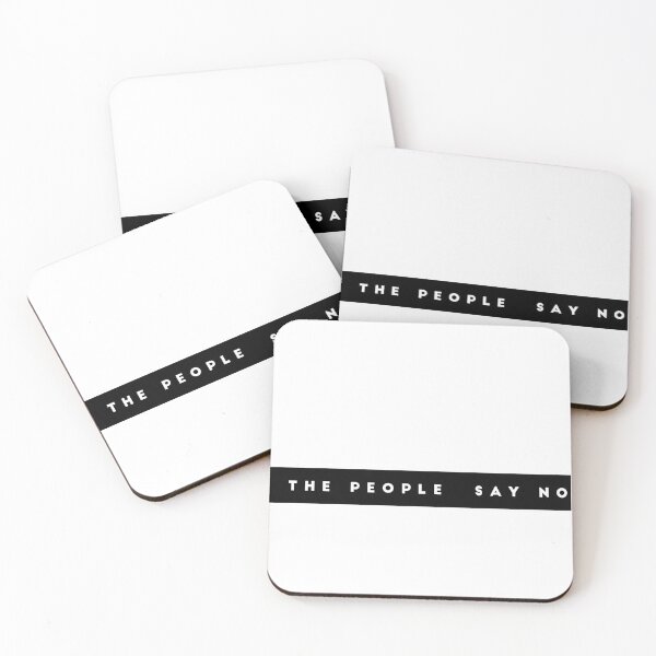 Item preview, The People say NO designed and sold by goodpix.