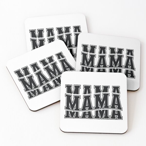 Item preview, Mama - Cute Floral Retro Heart Mothers Day Matching Family Daughter Son Wife Mom Parent Gift Art designed and sold by FuzionRaptor.
