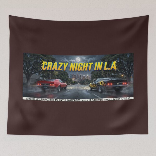 Item preview, ROAD MOVIE POSTER CRAZY NIGHT IN L.A 1972 designed and sold by VERYOLDROAD BY AXTON BROWNING .
