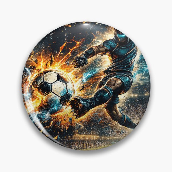 Item preview, Born For The Big Stage – Futuristic Football Player T-Shirt Design designed and sold by amol9999.