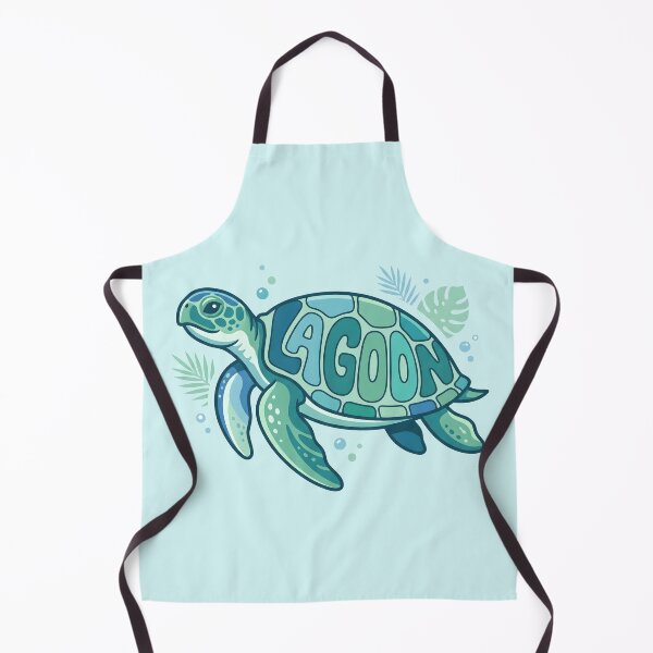 Item preview, Lagoon – Groovy Coastal Word Design designed and sold by Sea Gem.