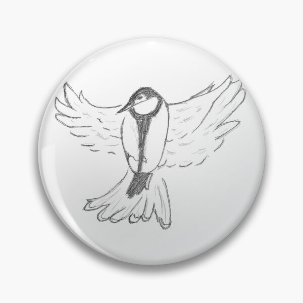 Item preview, Sketch Aesthetic Bird designed and sold by Craavva.